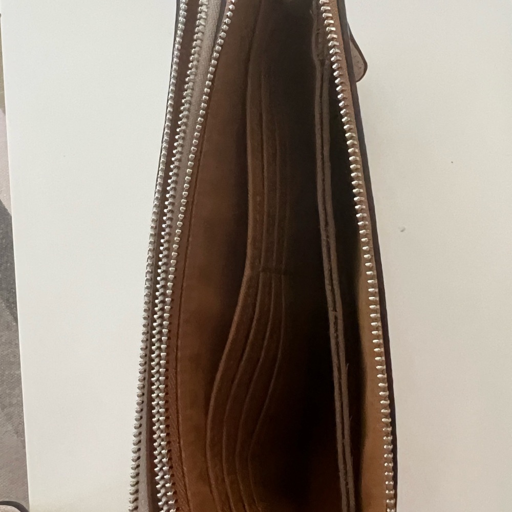 Coach two tone wristlet. New